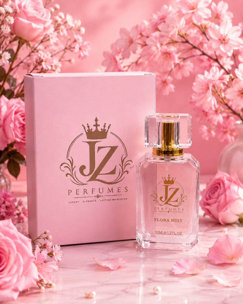 Flora Mist by JZ Perfumes – Luxury Eau De Parfum (50ml)